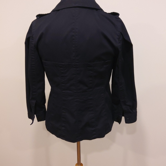 Marc Marc Jacob's Cotton 3/4 Sleeve Cotton Blend Casual Blazer- Sz. 2 - Picture 6 of 10